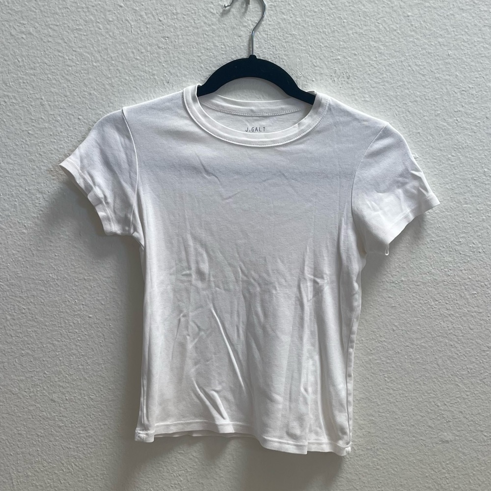 J.GALT White T-shirt